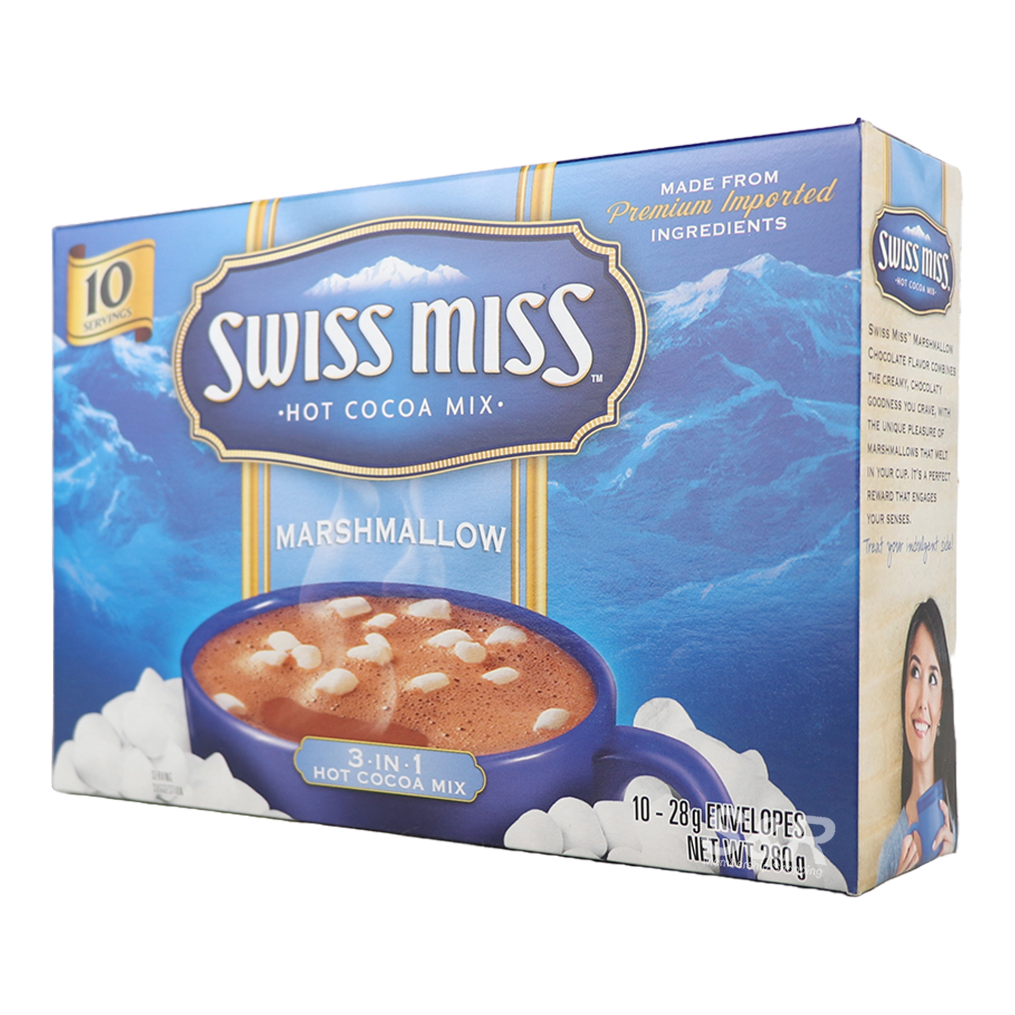 Swiss Miss Hot Cocoa Mix Marshmallow 10 x 28g Swiss Miss Hot Cocoa Mix Marshmallow 10 x 28g